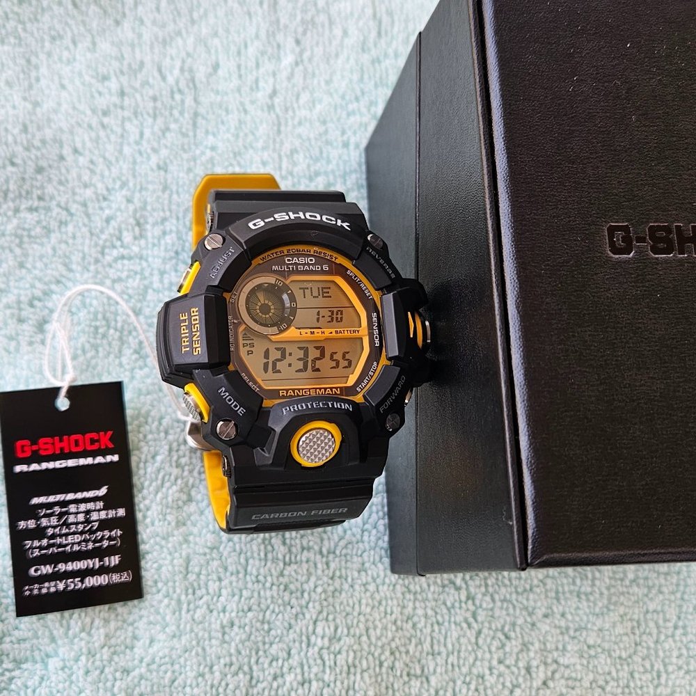 Casio  G-Shock Rangeman Radio Solar GW-9400YJ-1JF